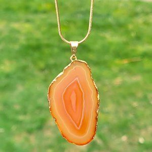 Red Agate Pendant